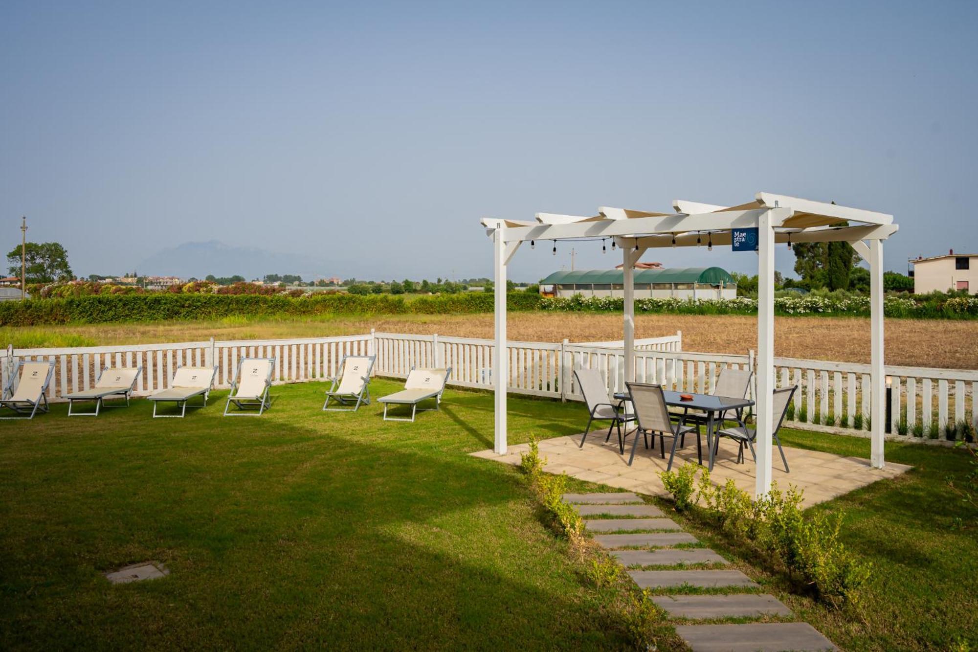 Villa Zefiro Suites & Events Battipaglia Exterior foto